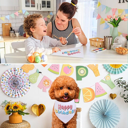 Sublimation Dod Bandanas 6PCS, Heat Transfer Washable Dog Scarf, Blank DIY Solid Kerchief Bib Breed, Pet Birthday/Party Fun Idea Gift for Large Me...