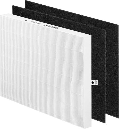 KEEPOW Hepa Filter Replacement Compatible with Coway Air Purifiers, AP-1512HH Filter Replacement Compatible with Coway Airmega AP-1512HH, Part 330...