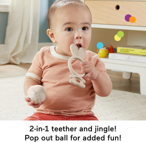 FISHER-PRICE BABY Sensory Toys So Many Senses Gift Set with Fine Motor Activities for Newborns, 4 Pieces...