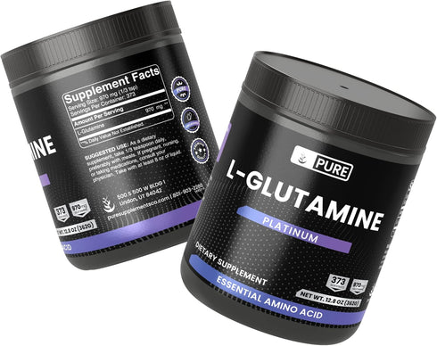 Pure Original Ingredients L-Glutamine Powder, (12 oz), Natural Amino Acid, Flavorless, Always Pure...