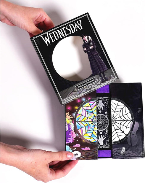 Wednesday Card Game, Premium Foil Cards from The Hit TV Series Wednesday, Family Game Night, Card Games for Teens & The Whole Family, for Ages 10+...