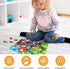 LELEMON Avengers 100 Piece Jigsaw Puzzle for Kids Ages 4-8, Cardboard Material, Portable Metal Storage Box, Educational Toy for Girls and Boys...