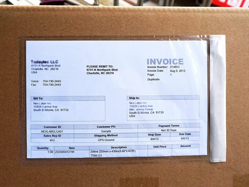 Premium 6''x10'' Packing List Envelope, Tailored Size for Letter-size Paper Folded in Half, Adhesive Shipping Label Pouch/Sleeve (50 pack)...