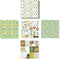Kitchen Scrapbook Paper - Cooking Scrapbook Kit Cardstock with Kitchen Tools, Lemon, Herbs, Spices Designs - Double Sided 12x12 Cooking Scrapbook ...