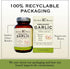 Herbal Roots Organic Whole Bulb Garlic Pills - Potent Extra Strength | 600 mg - 60 Organic Vegan Capsules...