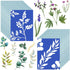 gyepin 80 Sheets Sun Print Paper Kit A5 Cyanotype Paper High Sensitive Sun Art Paper Nature Printing Paper Solar Drawing Paper for Kids Adults Art...
