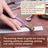 2PCS Tracing Wheel,Professional Stitch Marking Spacer,Wood and Stainless Steel Pounce Wheel,Pounce Wheel for Sewing Patterns with Wooden Handle fo...