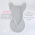 SwaddleDesigns Transitional Swaddle Sack, Arms Up Half-Length Sleeves & Mitten Cuffs, Swaddle for Newborn Transition to Baby Sleep Sack Wearable B...