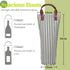Tirrinia Single Wine Gift Tote Bag, Insulated Padded Thermal Wine Bottle Carrying Cooler Carrier for Travel, Picnic, Great Gift for Wine Lover, Bl...