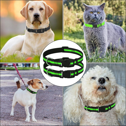 27 ½” X ¾” Replacement Dog Collar Strap Band w/Double Buckle Loop 2-Pack - All Brands Pet Training Bark, Shock, e-Collars and Fences. Variety of B...