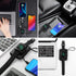 HUOTO Portable Charger,5000mAh Mini iWatch Magnetic Charger Power Bank with Charging Cable,Travel Charger External Battery Pack Compatible with Ap...