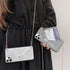 Omorro Glitter Diamond Sequins Wallet Case with Shiny Crossbody Chain for iPhone 12 Pro Max Black...