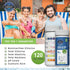 Liberty Gold Standard© Water Test Strips (121-Piece Kit) All-in-One Testing for Pools & Spas, Hot Tubs - Test Chlorine, pH, Hard Water Hardness Te...