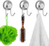 SANNO Suction Cup Hook Holder Shower Hook Super Power Vacumn Suction Bath Hook for Towel Robe Bathroom Kitchen Shower Bath Rustproof Stainless Ste...