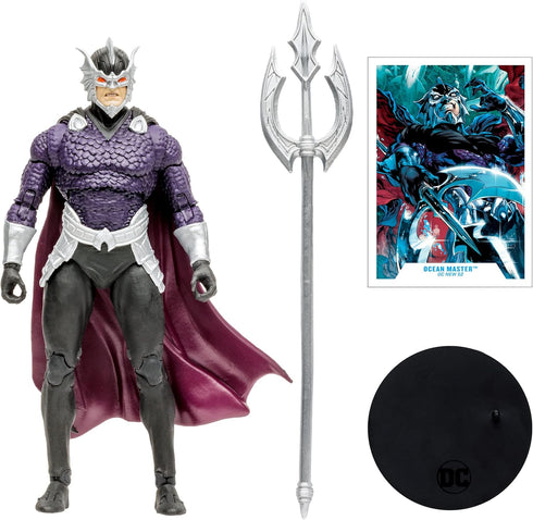 McFarlane Toys - 7-Inch Gold Label Ocean Master Figure – DC Multiverse Figures – Aquaman Toys – Gold Label Action Figure – 22 Moving Parts – Colle...