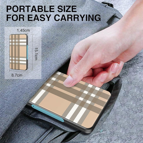 HEIYING SD Card Holder for Memory SD Card and TF Card, Portable SD Card Holder SD SDHC SDXC TF Card Storage with 20 SD Cards Slots & 20 Micro SD C...