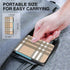 HEIYING SD Card Holder for Memory SD Card and TF Card, Portable SD Card Holder SD SDHC SDXC TF Card Storage with 20 SD Cards Slots & 20 Micro SD C...