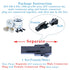 JST SM 2.5 mm Pitch 2-Pin JST Connector IC Male Plugs, Female Sockets Housing and Male/Female T-Shaped Crimp Terminal Connector. 50 Sets/300 Piece...