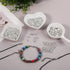 880 Pieces Jewelry Making Accessories Set Include 80 Lobster Clasps 200 Bead Knot Covers 200 Crimp Cover 200 Crimp End Tip and 200 Jump Ring Conne...