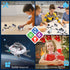 STEM Projects for Kids Age 8-12 Solar Robot Learning Building Science Kit with Solar Panel & Battery Powered 6 in 1 Experiment for Kids, Christmas...