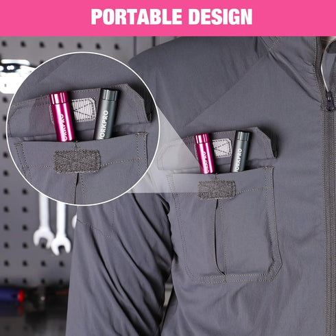 WORKPRO 24-in-1 Precision Screwdriver Sets, Pen Style Manual Screwdriver, 24 pcs Tough S2 Steel Small Screwdriver Bits, Ideal for Eyeglass, Watch,...