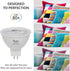 Simba Lighting LED MR16 3.5W 12V Light Bulb (6 Pack) 20W Halogen Spotlight Replacement for Landscape, Accent, Track Lights, Desk Lamps, BAB C, GU5...