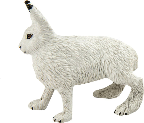 Safari Ltd. Arctic Hare Figurine - Detailed 2.5" Plastic Model Figure - Fun Educational Play Toy for Boys, Girls & Kids Ages 3+...