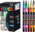 Uni-Posca Paint Marker Pen - Fine Point - Set of 15 (PC-3M15C)...