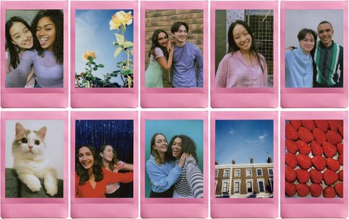 FUJIFILM Instax Mini Pink Lemonade Film - 10 Exposures...