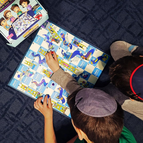 Rite Lite Hanukkah Climb & Slide Game - Jewish Board Game Chanukah Gifts for Kids Holiday Party Favors Judaism A Perfect Family-Friendly Party Gam...
