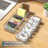 Cable Storage Boxes Organizers 2 Pack,Cord Charger Storage Organizer Box Case with 20pcs Cable Ties,Stackable,Clear...