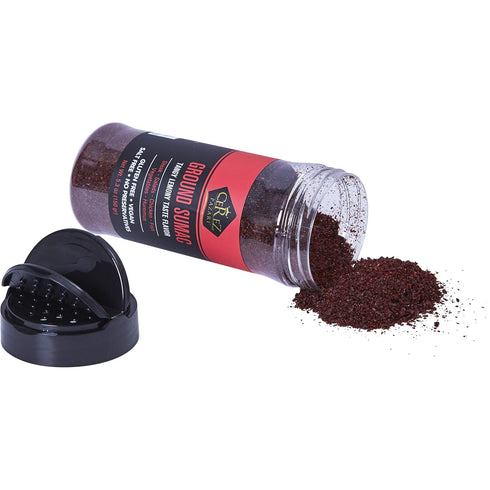 Cerez Pazari Sumac Spice Powder, Turkish Sumac Seasoning, Tangy Lemony Flavor, Middle Eastern And Mediterranean Spices, Gluten-Free, Easy To Use F...
