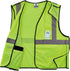 Ergodyne GloWear 8216BA ANSI High Visibility Breakaway Reflective Safety Vest with ID Badge Holder, Lime, Small/Medium...