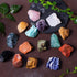 1 lb Bulk Assorted Stones Large 1" Natural Raw Stones Crystal for Tumbling, Cabbing, Fountain Rocks, Decoration,Polishing, Wire Wrapping, Wicca Re...