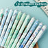 Everlasting Pencils, 12pcs Cute Infinity Pencil Inkless Eternal Pencils Cartoon Technology Unlimited Mechanical Pencil Christmas Gift for Writing,...