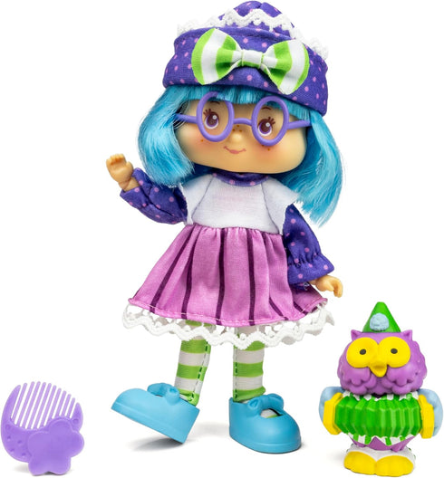 Strawberry Shortcake 'Limited Edition' Plum Pudding 5.5-inch Poseable Fashion Doll with 4 Surprise Reveal Accessories - SDCC 2024...