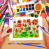 60 Pcs Paint Brushes for Kids/Students/Teens/Beginners, Watercolor/Oil/Acrylic Paint Brush Set for Art Class Painting, Plastic Handle Small Paintb...
