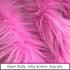 Bianna Bubblegum Pink Faux Fur Fabric, 60 inches Wide Options, American Seller, Luxury Shag Shaggy Material for Crafting, Sewing, Costumes, Fursui...