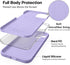 CellEver Heavy-Duty Silicone Case for iPhone 14 - Military Drop Protection, Camera Shield, Scratch-Free Interior, Light Purple...