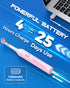 Rotating Electric Toothbrush for Adults with 8 Brush Heads (2 Types), 4 Modes Deep Clean Electric Toothbrush with Rechargeable Power and 2 Min Sma...