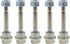 ?Set of 5? 588077501 Snow Blower Replacement Shear Bolt & Nut Kit fits AYP 192090 188243 601001986 Husqvarna 588077501 532187494 532192090 Snow Th...