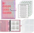 100 Envelopes Money Saving Challenge Binder, Save 5050 Dollars 100 Day Envelope Challenge Binder with 100 Cash Envelopes, Tracker, and Stickers...