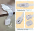 Cabinet Locks Baby Proofing (10 pack) Child Safety Cabinet Locks Drawer Cupboard Fridge Trash Can Furniture Kitchen Ovens Washroom Toilet Seats Lo...