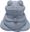 Frog Stone Statue Decor, Yoga Zen Pose Meditation Accessories Cute Figurines Frog Gifts Garden Decor Desk Decorations...