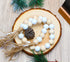 White Wood Beads 25mm, Smooth Painted Loose Beads Spacer Beading Supplies for Farmhouse Beads Craft, 50Pcs(4.5mm hole)...