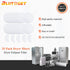 25PCS Cloth Dryer Exhaust Filter for Panda by Blutoget - Universal Dryer Lint Filter Cloth-Compatible for Panda Magic Chef Avant Sonya Dryer - 20 Exhaust Filter & 5 Air Intake Filter