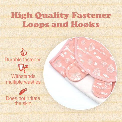 Bublo Baby Swaddles for Newborns – 3-Pack Infant Swaddles 0-3 Months – Adjustable Swaddle Sleep Sack – Soft Organic Cotton Baby Wrap for Safe & Co...