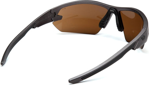 Venture Gear Tactical Semtex 2.0 Safety Shooting Glasses, Gun Metal Frame, Bronze Anti-Fog Lens...