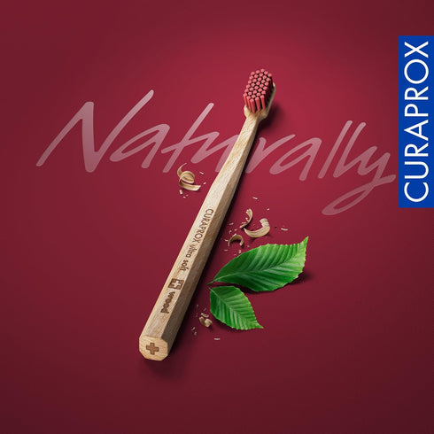Curaprox Wood Ultra Soft Toothbrush, Assorted Color...