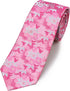 Elfeves Men's Women Boys Pink White Small Designer Jacquard Silk Tie Formal Self Necktie...